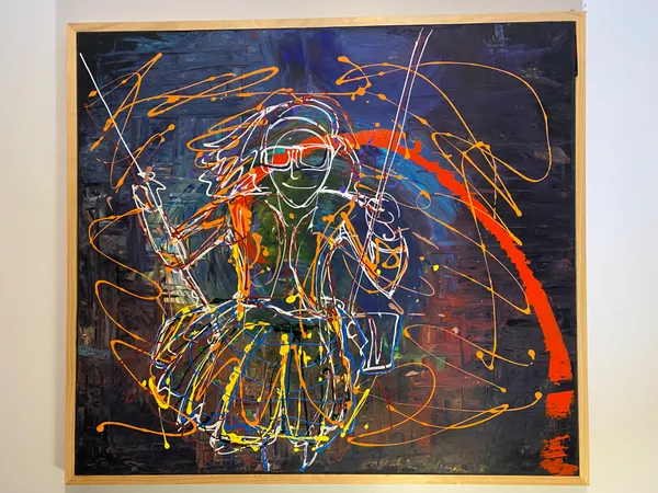 Abstract Swinging Figure II